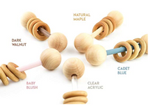 Load image into Gallery viewer, Wooden Baby Rattle